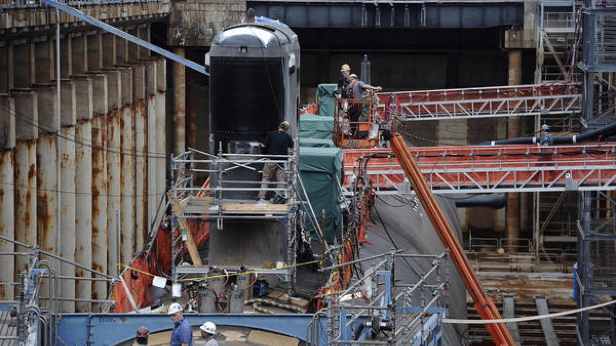 Electric Boat facility Groton, Connecticut
