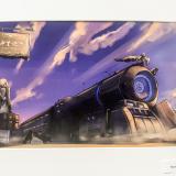 Art Image of a train station