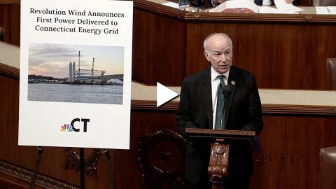 Rep. Joe Courtney speaks on the House floor.