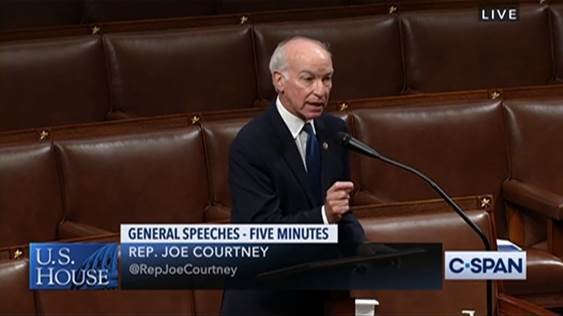 Rep. Courtney Calls on Senate to "Lead, Follow, or Get Out of the Way" on Next COVID-19 Aid Bill