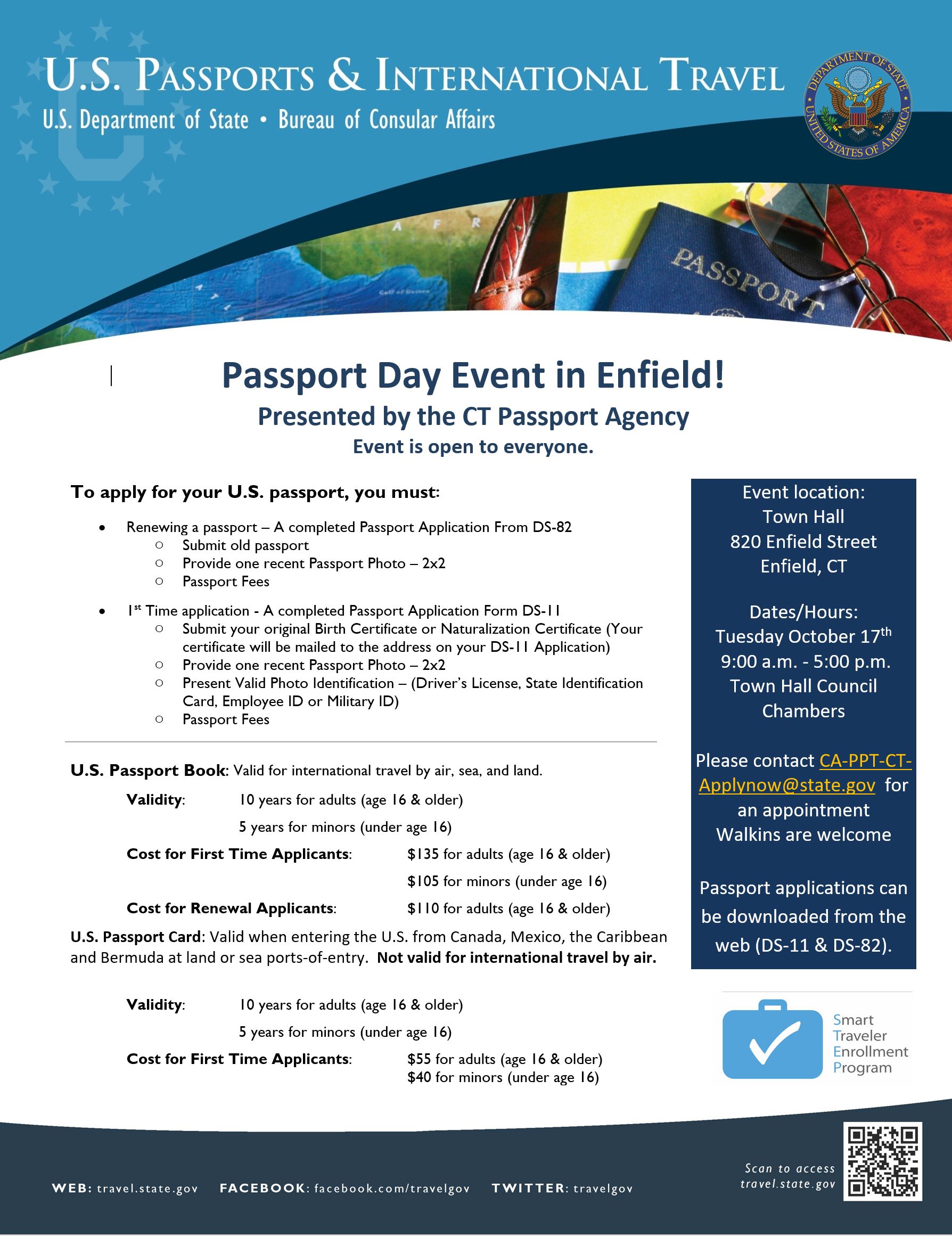 Passport day enfield 