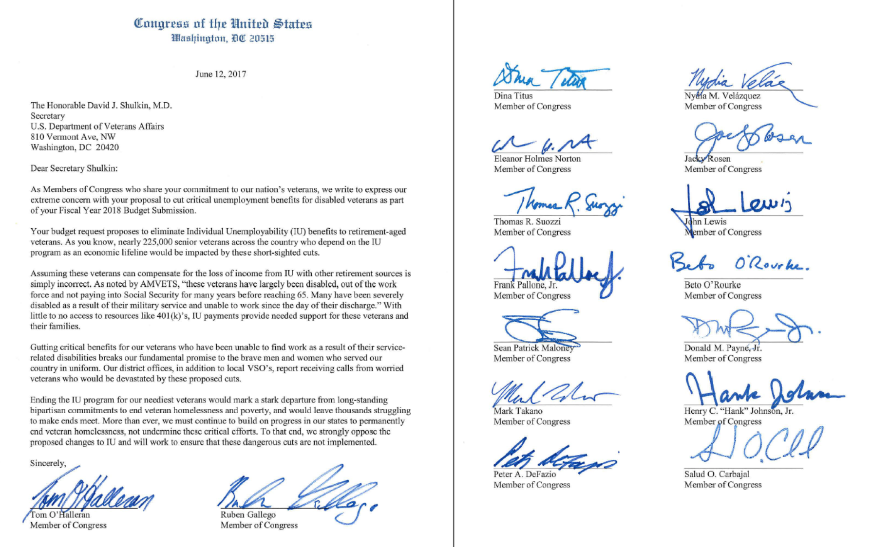 Graphic of signed Bill